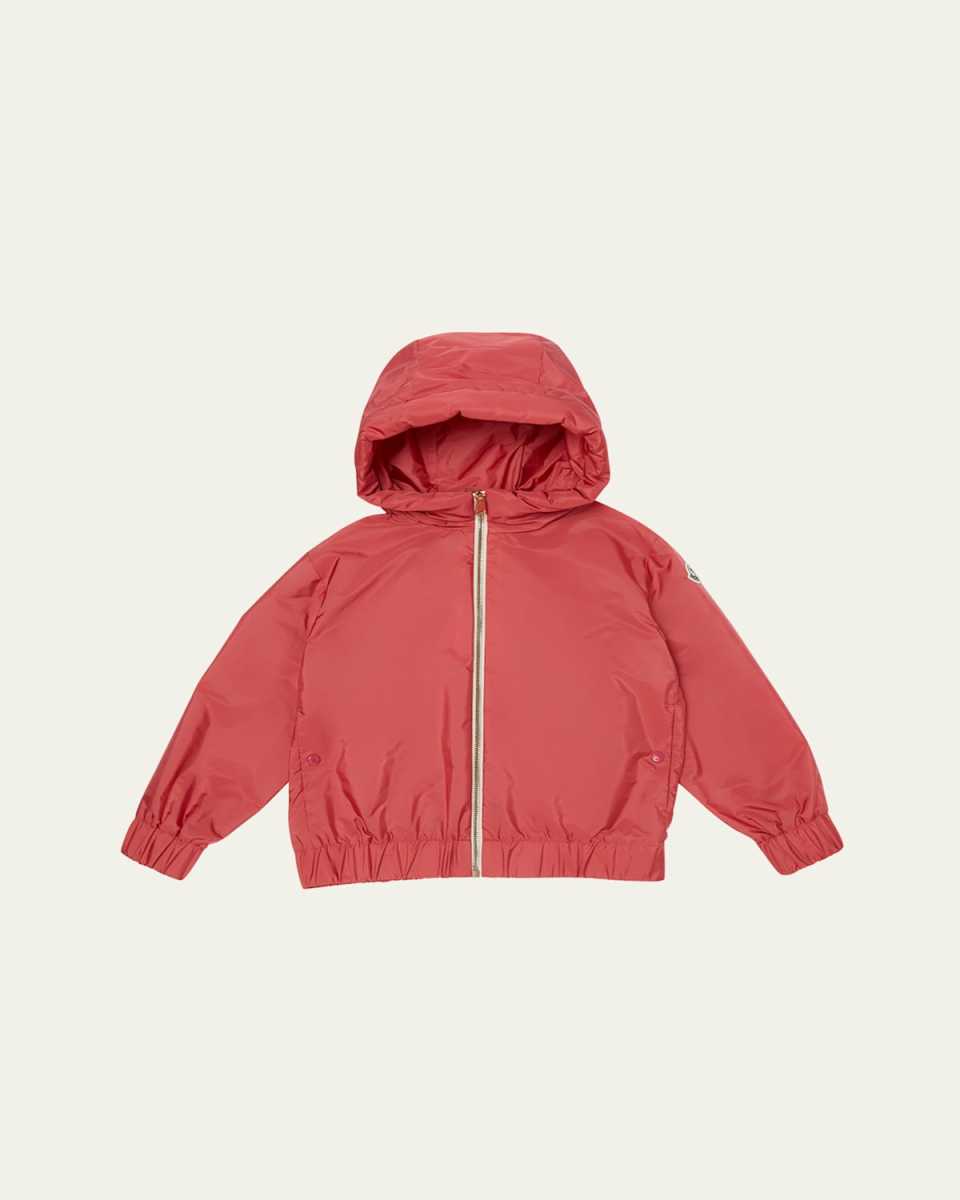 Girl's Lilianna Jacket W/ Logo Bell, Size 8-